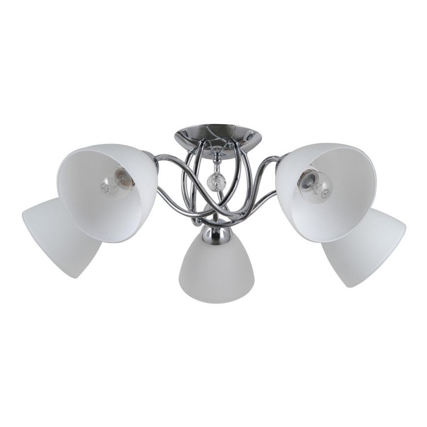 ITALUX - Lámpara de techo LUGANO 5xE27/40W/230V