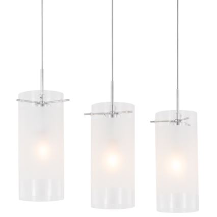 ITALUX - Lámpara colgante BLEND 3xE27/60W/230V