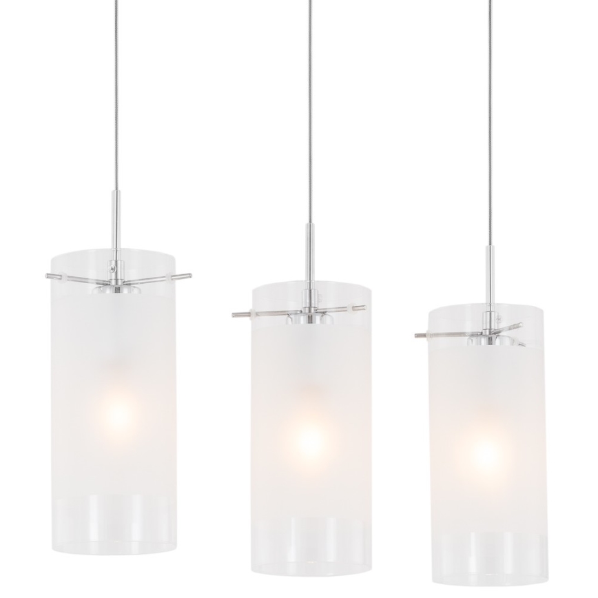 ITALUX - Lámpara colgante BLEND 3xE27/60W/230V