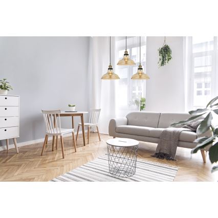ITALUX - Lámpara colgante HUBERT 3xE27/40W/230V