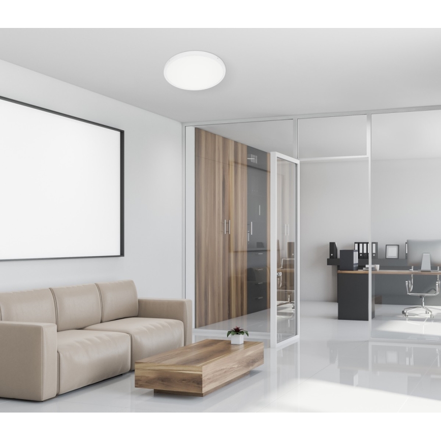 ITALUX - Plafón LED PELARO LED/36W/230V 3000K diá. 50 cm blanco