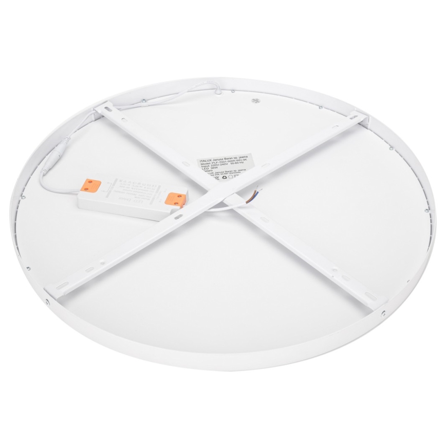 ITALUX - Plafón LED PELARO LED/36W/230V 3000K diá. 50 cm blanco