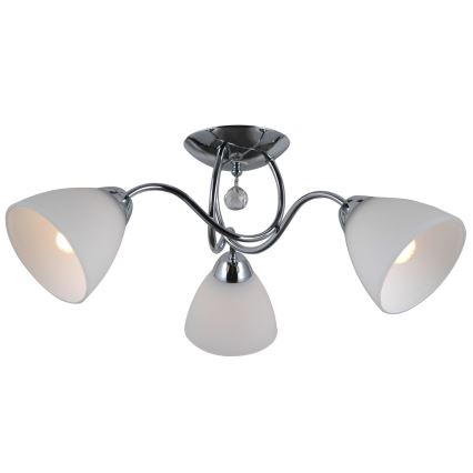 ITALUX - Lámpara de techo LUGANO 3xE27/40W/230V