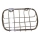 Jabonera de pared de alambre 9x14 cm cromo brillante