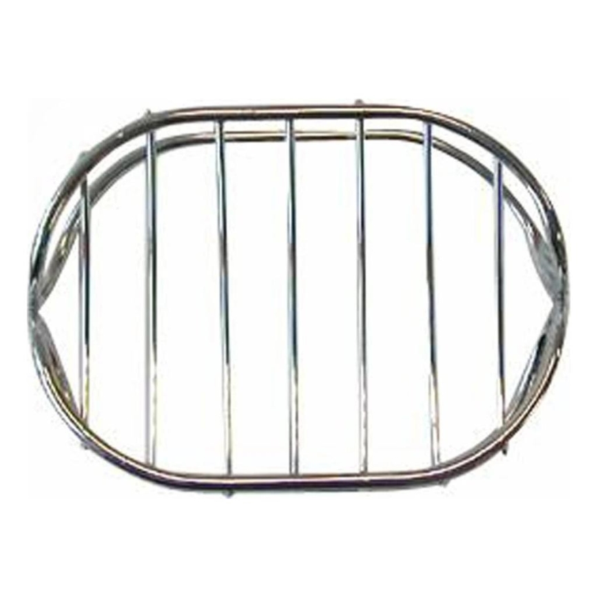 Jabonera de rejilla 8,4x10,7 cm cromo brillante