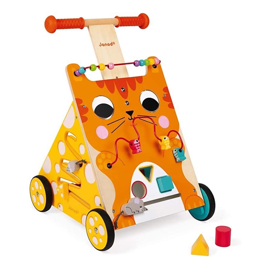 Janod - Andador con actividades gato