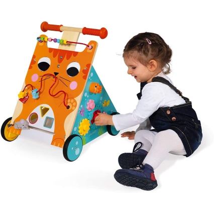Janod - Andador con actividades gato