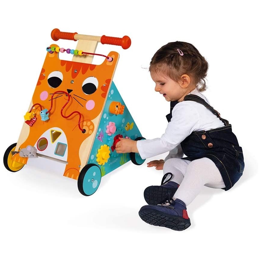 Janod - Andador con actividades gato