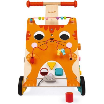 Janod - Andador con actividades gato