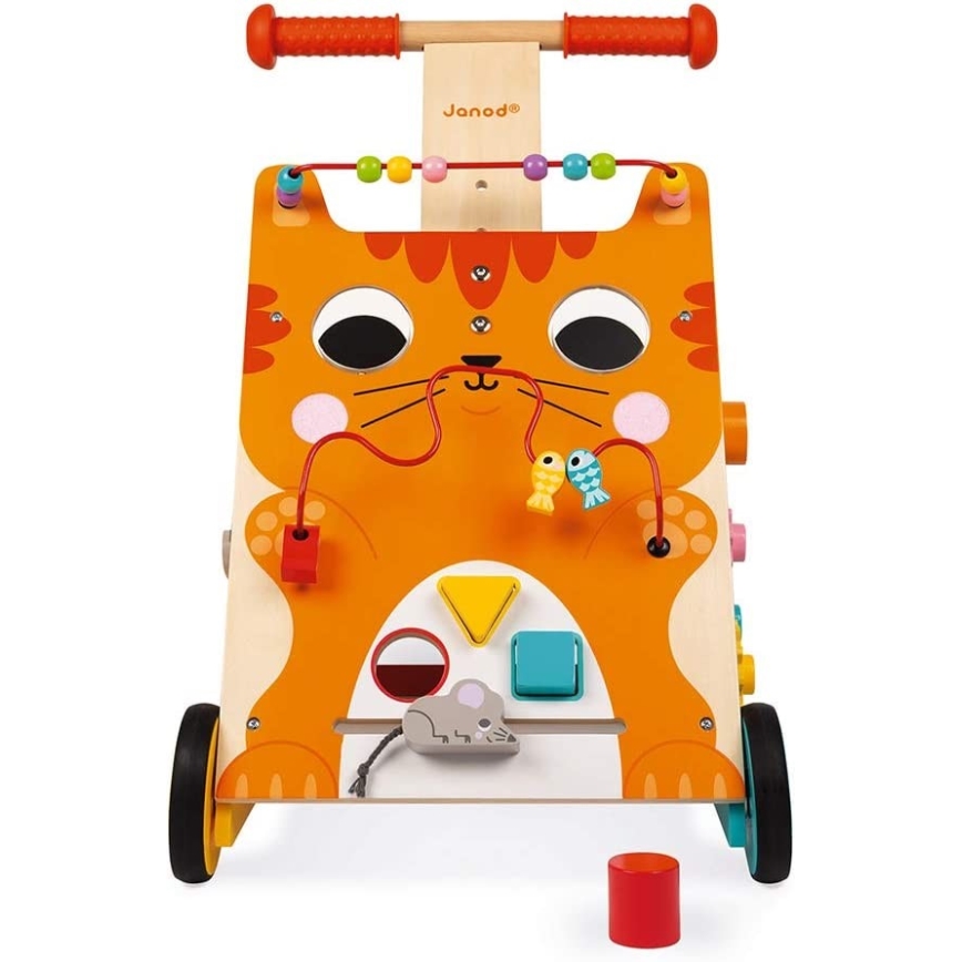 Janod - Andador con actividades gato