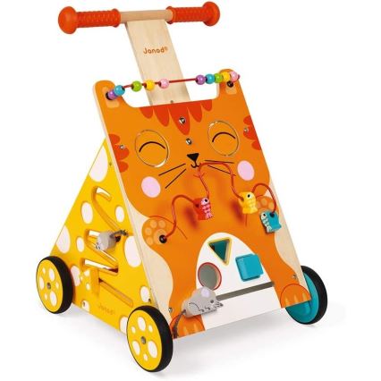 Janod - Andador con actividades gato