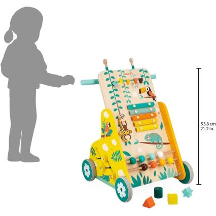 Janod - Andador con actividades TROPIK