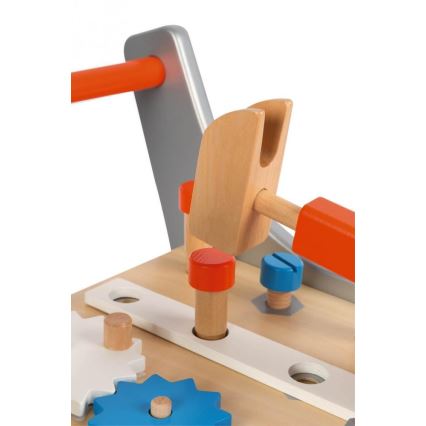 Janod - Andador de madera con herramientas BRICOKIDS
