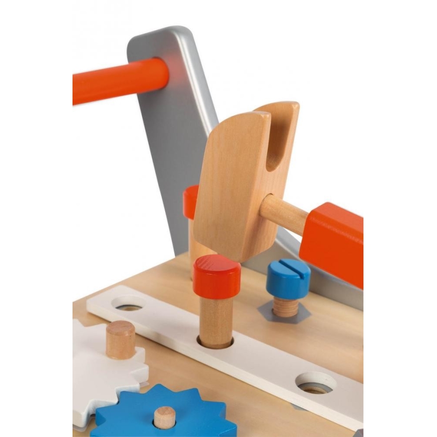 Janod - Andador de madera con herramientas BRICOKIDS