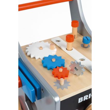 Janod - Andador de madera con herramientas BRICOKIDS