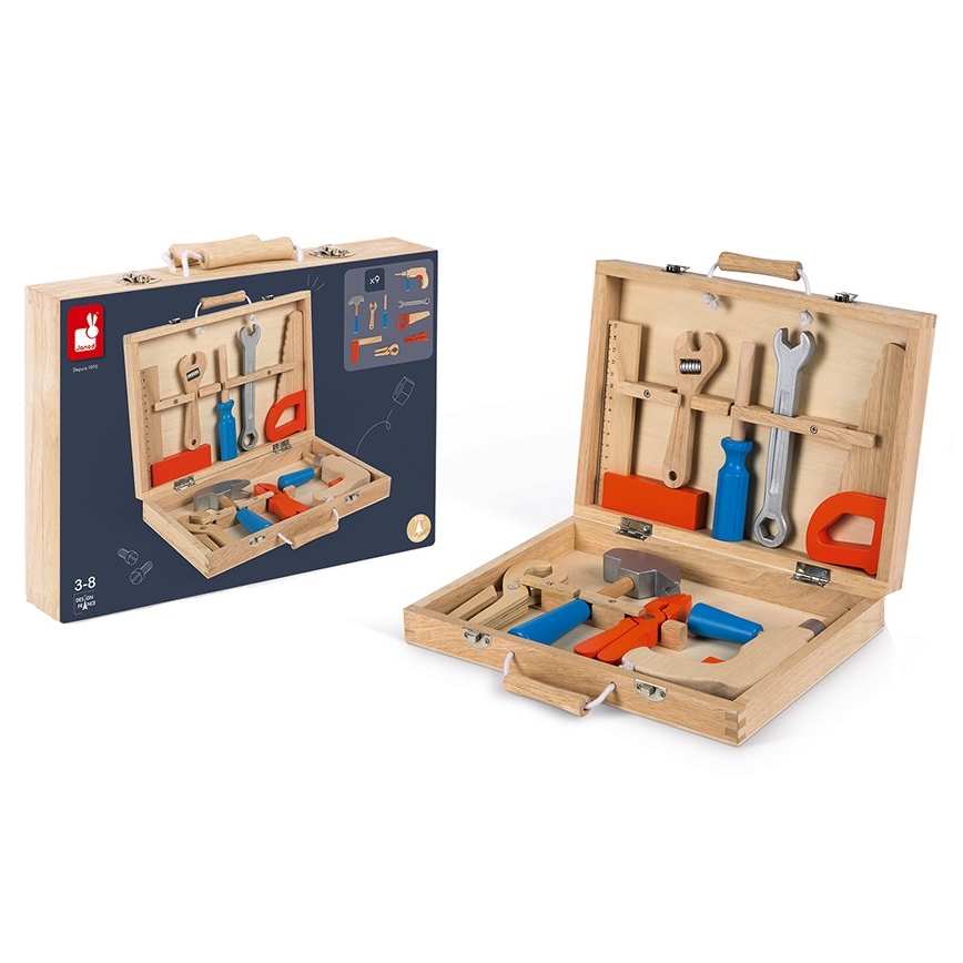 Janod - Caja de herramientas BRICOKIDS