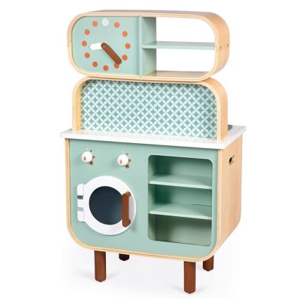 Janod - Cocina de madera 2en1 REVERSO