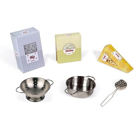 Janod - Cocina de madera con tablero LED MOZAIC 2xLR6