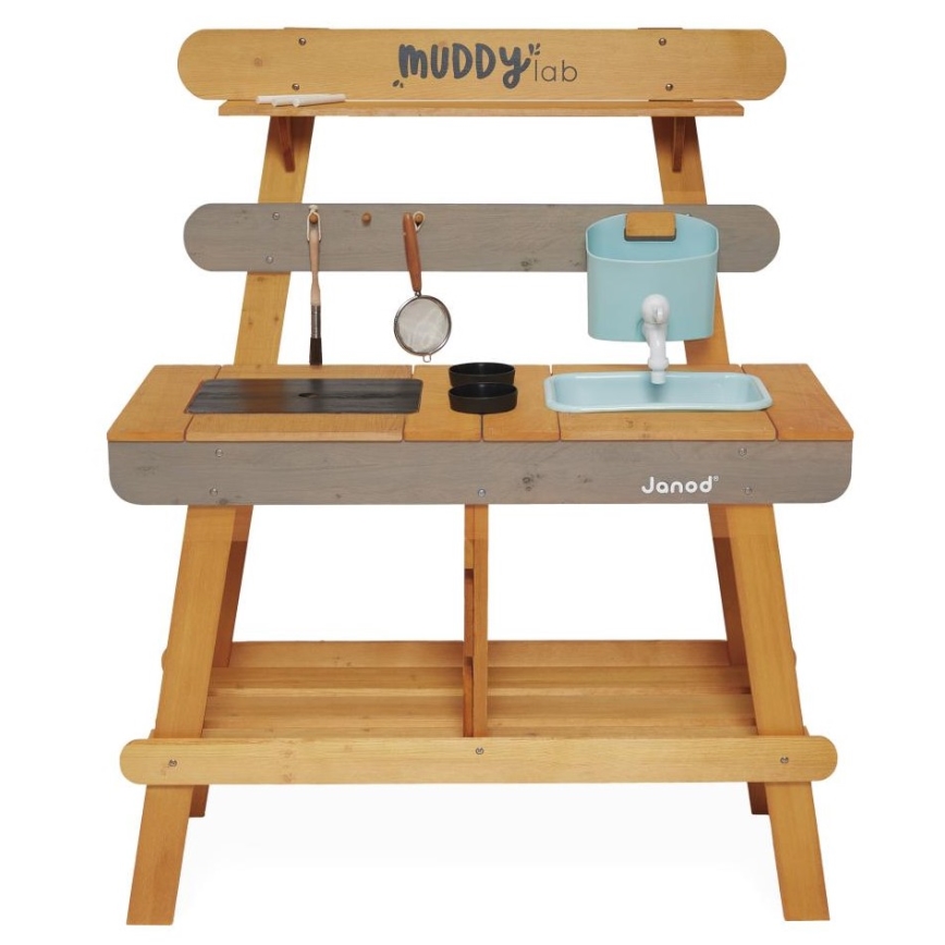 Janod - Cocina exterior de madera MUDDY LAB