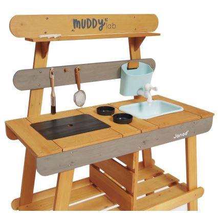 Janod - Cocina exterior de madera MUDDY LAB