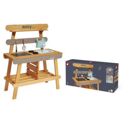 Janod - Cocina exterior de madera MUDDY LAB