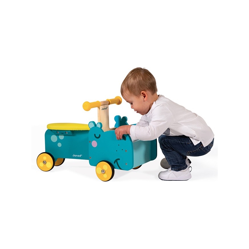 Janod - Hipopótamo hinchable para niños