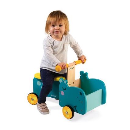 Janod - Hipopótamo hinchable para niños