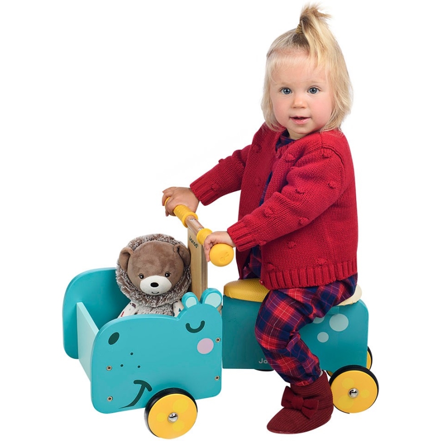 Janod - Hipopótamo hinchable para niños