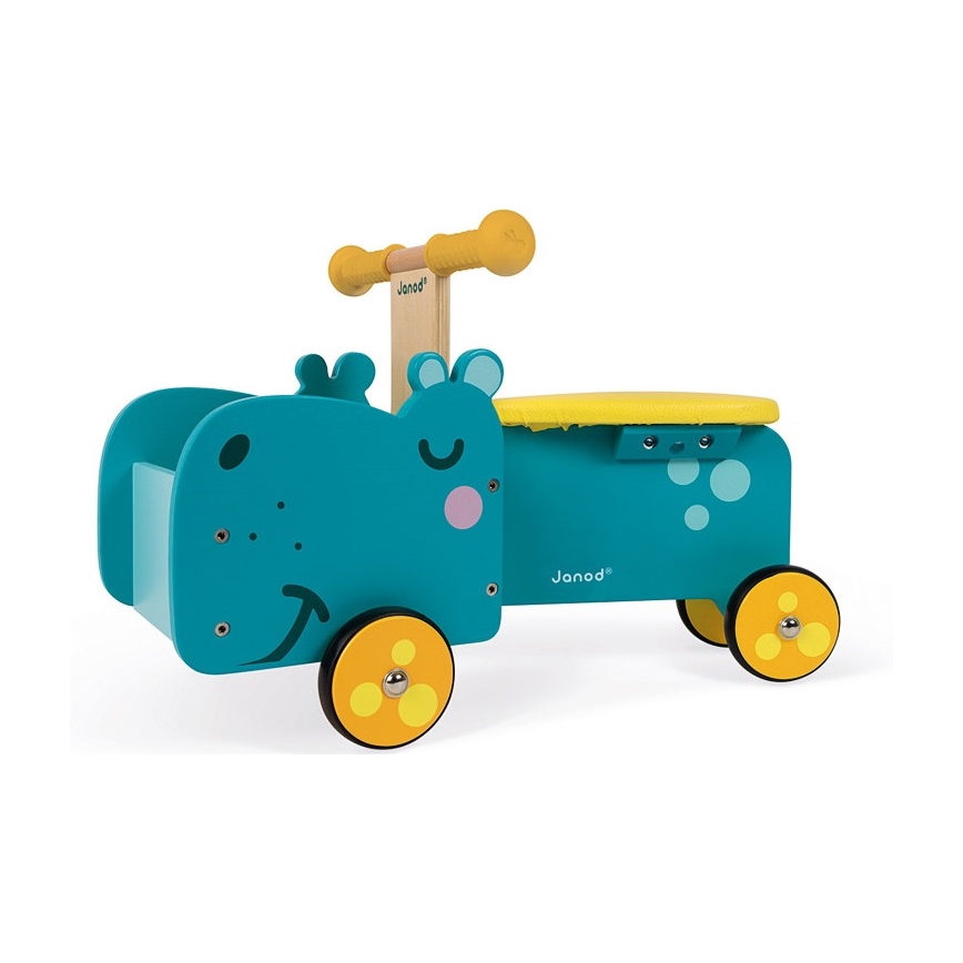 Janod - Hipopótamo hinchable para niños