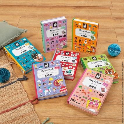 Janod - Juego magnético interactivo MAGNETIBOOK animales