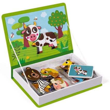 Janod - Juego magnético interactivo MAGNETIBOOK animales