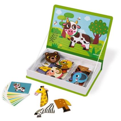 Janod - Juego magnético interactivo MAGNETIBOOK animales