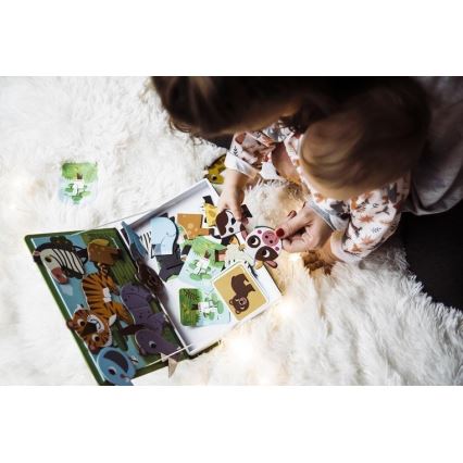 Janod - Juego magnético interactivo MAGNETIBOOK animales