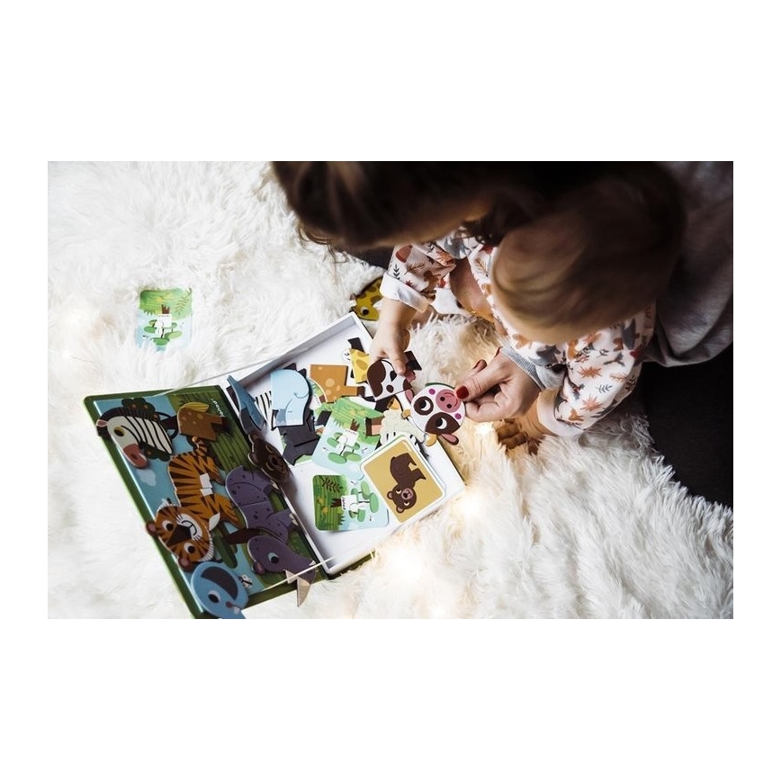 Janod - Juego magnético interactivo MAGNETIBOOK animales