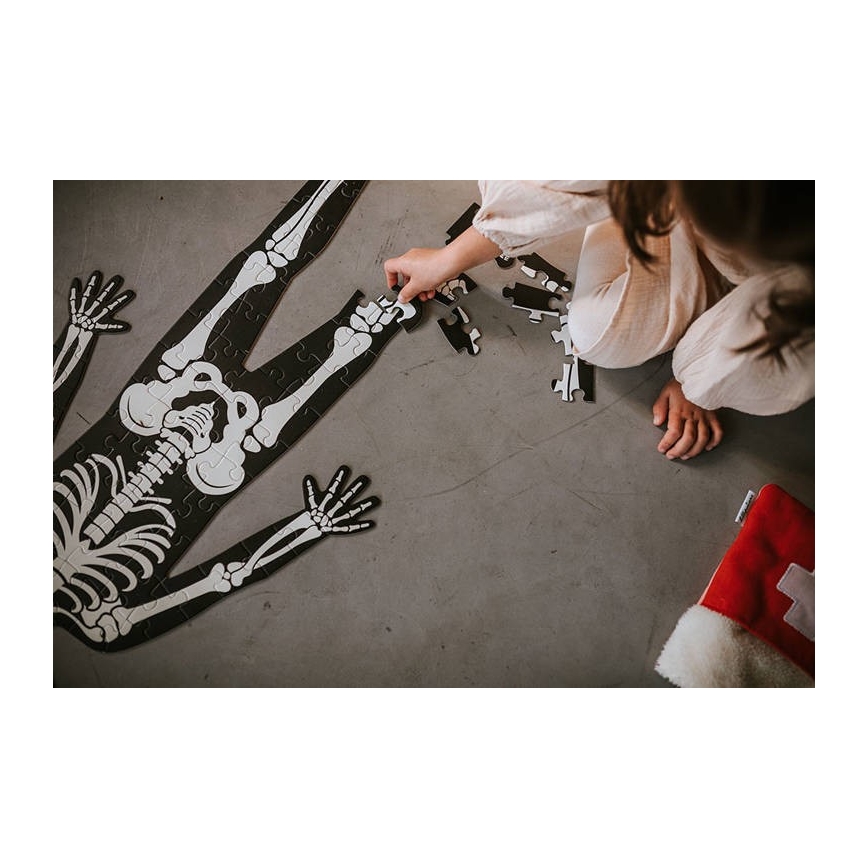 Janod - Puzzle educativo infantil 225 piezas cuerpo humano