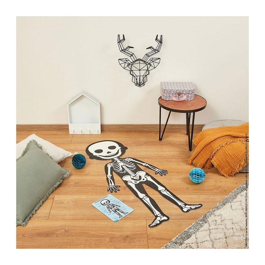Janod - Puzzle educativo infantil 225 piezas cuerpo humano