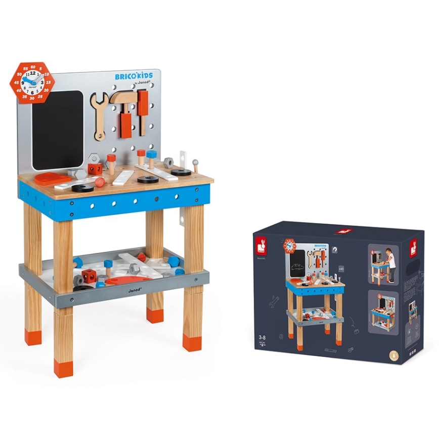Janod - Taller infantil con herramientas BRICOKIDS