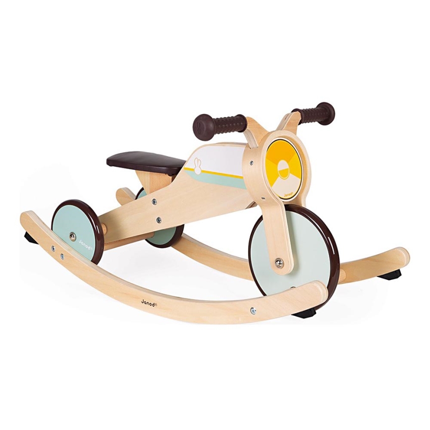 Janod - Triciclo de madera para niños 2en1
