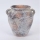 Jarra decorativa gris/beige 21x24,5 cm