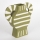 Jarrón de ceramica 32x30,8 cm verde