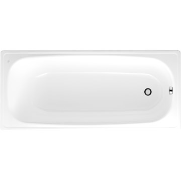 JIKA H2340600000001 - Bañera RIGA 160x70 acero/blanco