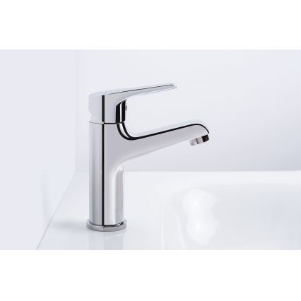 JIKA H3111W10049101 - Grifo de lavabo CUBE 17,9 cm Cold Start/cromo brillante