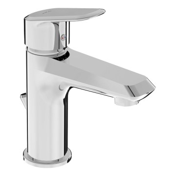 JIKA H3112E10041171 - Grifo para lavabo con desagüe sin rebosadero TALAS 17,4 cm cromo brillante