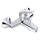JIKA H3211N70044001 - Grifo de bañera TALAS 13,7 cm cromo brillante