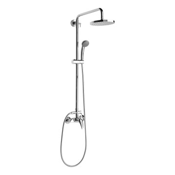 JIKA H3352770040001 - Conjunto de ducha con grifo LYRA cromo brillante