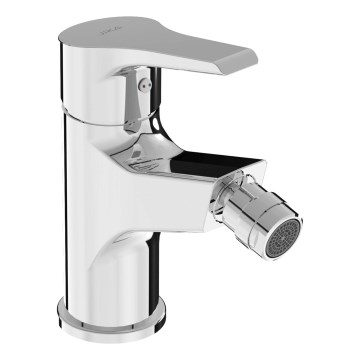 JIKA H3411W10041101 - Grifo de bidé CUBE 15,4 cm cromo brillante