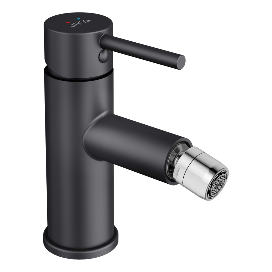 JIKA H3412F17161101 - Grifo de bidé MIO 14,7 cm mate negro