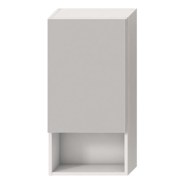 JIKA H4532210383041 - Armario con espejo con estante LYRA 80x40 cm blanco