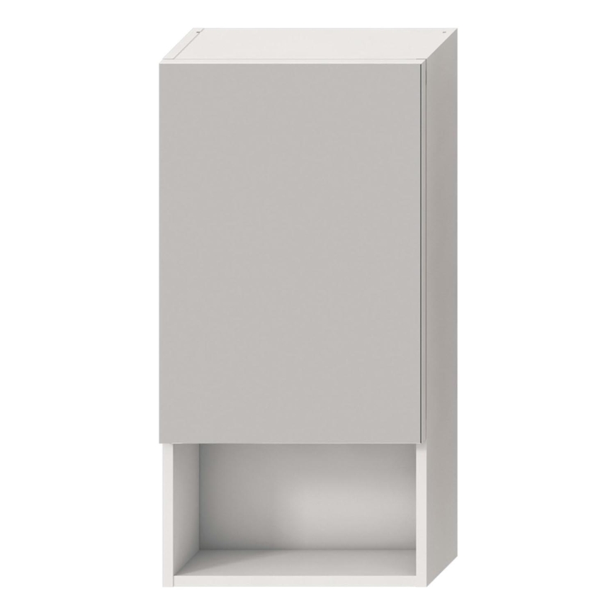 JIKA H4532210383041 - Armario con espejo con estante LYRA 80x40 cm blanco