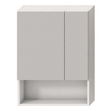 JIKA H4532410383041 - Armario con espejo con estante LYRA 80x60 cm blanco